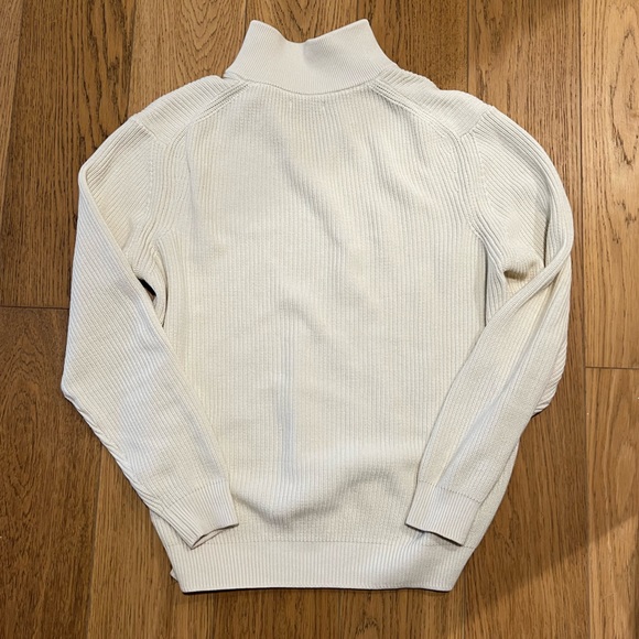 Zara Cream Quarter-Zip - XL - Picture 2 of 3